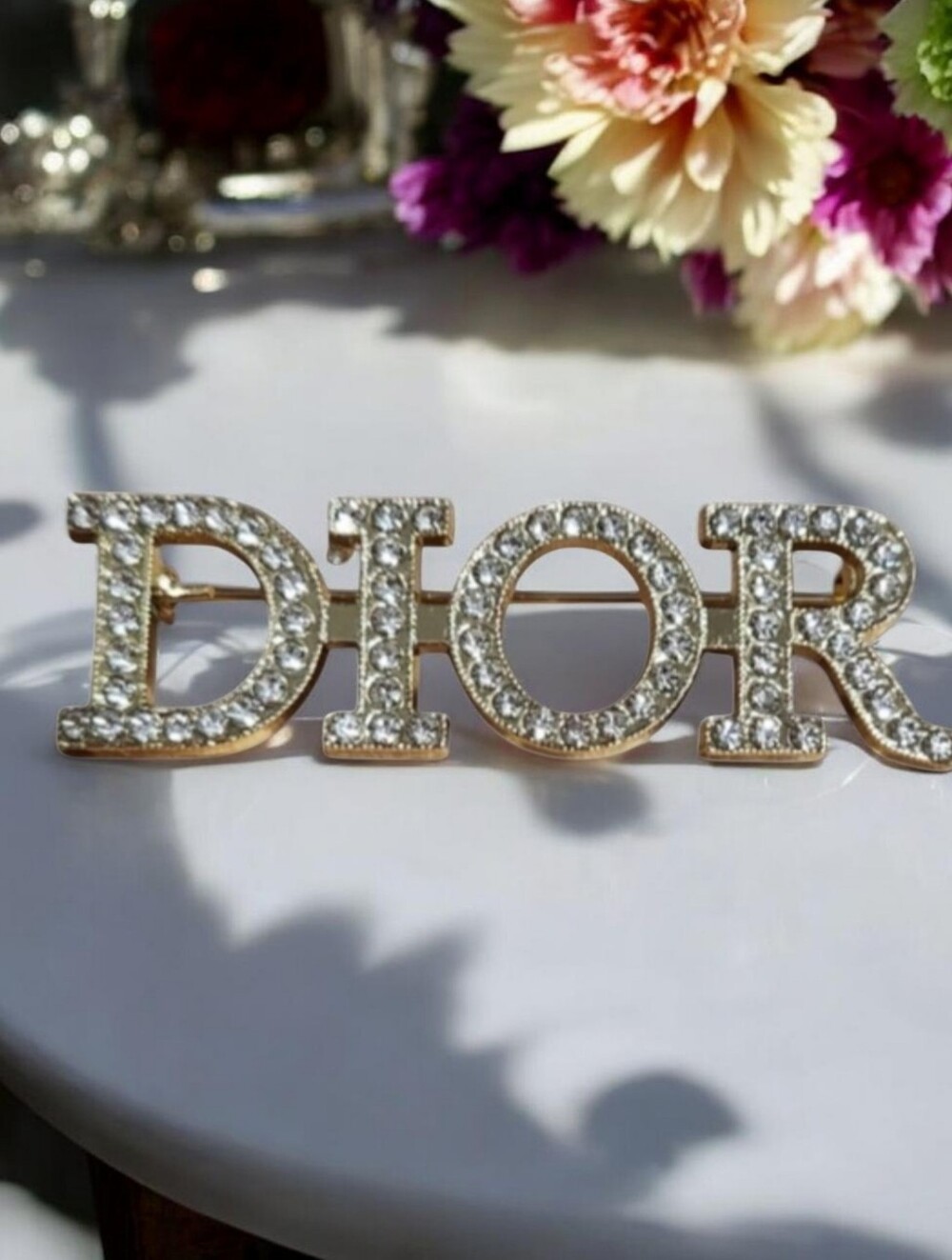 Dior Brooch in Gold